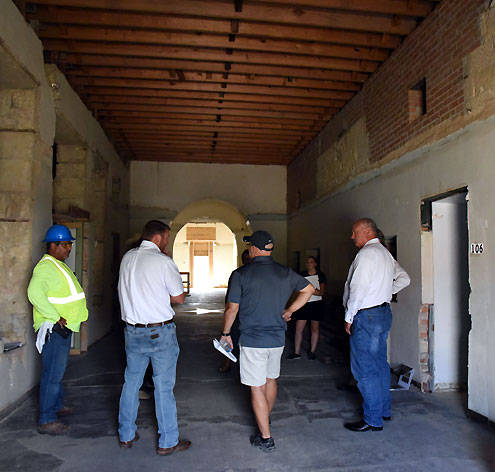 North Texas e-News | Fannin County Courthouse project nearing restoration phase