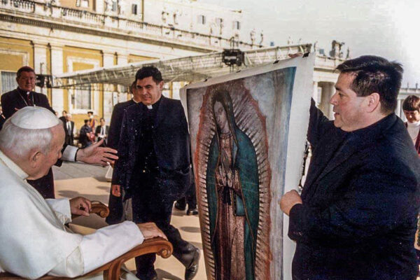 2001 New Image of Our Lady of Guadalupe blessed by Pope John Paul II