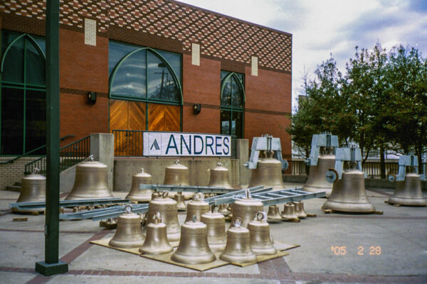 2005 Bells Sitting Outside